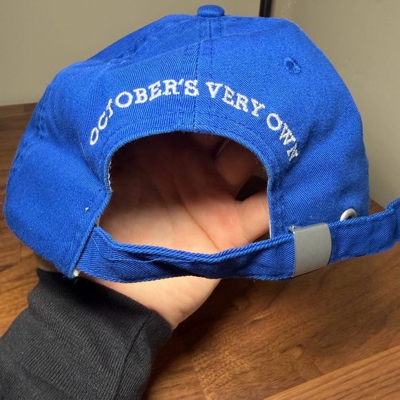 Montreal Expos OVO x New Era Washed 9TWENTY Adjustable Hat - Blue - Picture 9 of 10